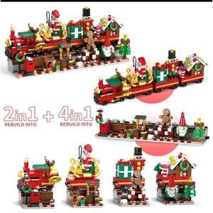 Kids Christmas Advent Calender Building Blocks Set 880 Pieces 24 In 2 Lego NEW